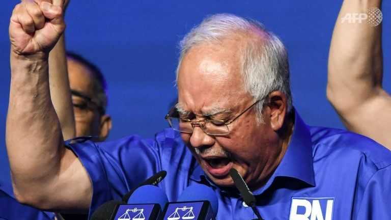 马来西亚首相纳吉国阵大选宣言：若胜选将提高BR1M计划