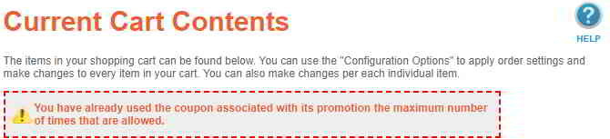 NameSilo提示：You have already used the coupon associated with its promotion the maximum number of times that are allowed.” 