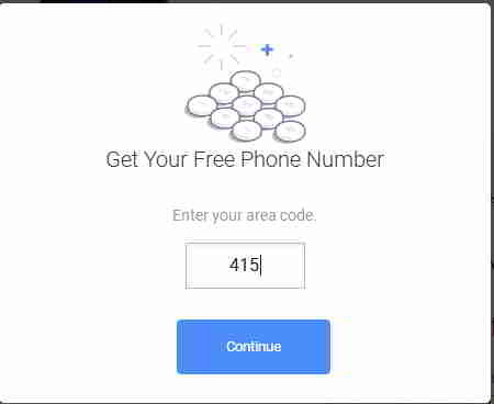 注册TextNow：提示填写区号，获取免费电话号码 第6张