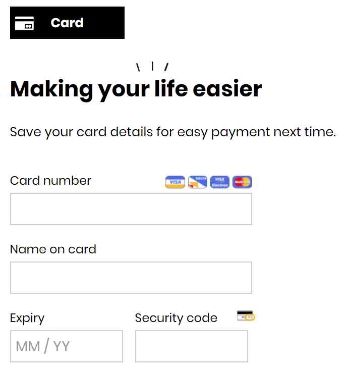 Giffgaff英国手机SIM卡的支付方式，仅支持国际银行卡（如 VISA/Mastercard 信用卡/借记卡） 第8张