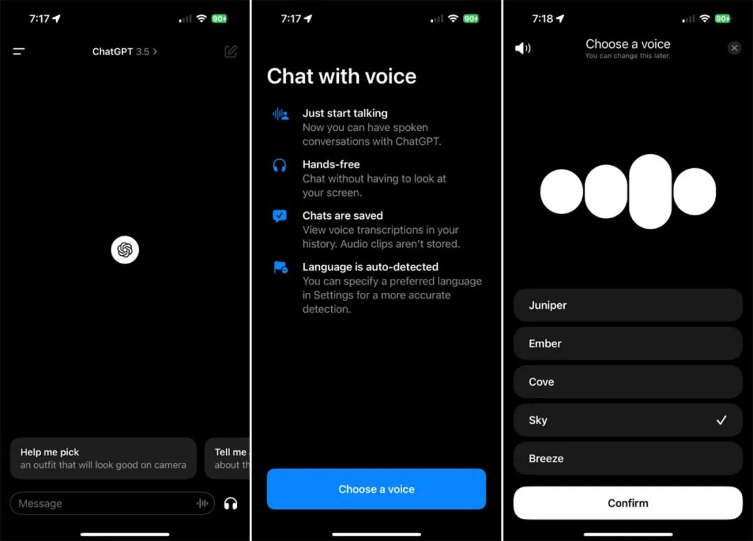 Asistent hlasového chatu ChatGPT: bezplatná verzia môže komunikovať a interagovať s hlasom